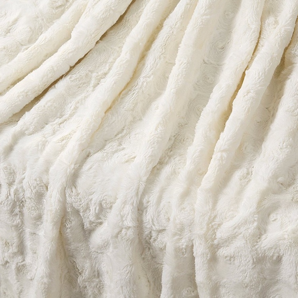 New Faux Fur Throw 50x60” - Picture 2 of 4